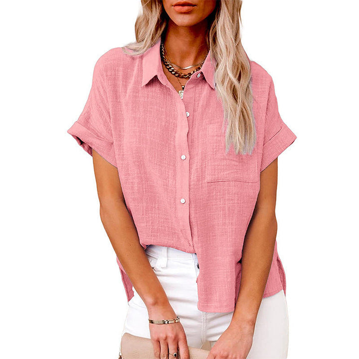 Levoire | Chemise Ample Décontractée Pour Femmes Rosa