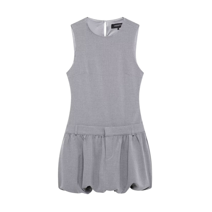 Levoire | Détente, confortable, sans manches été-melon Gris clair