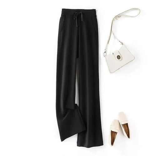 Levoire | Pantalon Long Fin Et Droit À Jambe Large