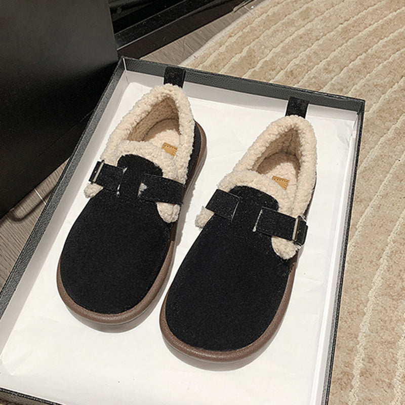 Levoire | Luxe Chaussures Douillettées Avec Boucle Pour Femmes