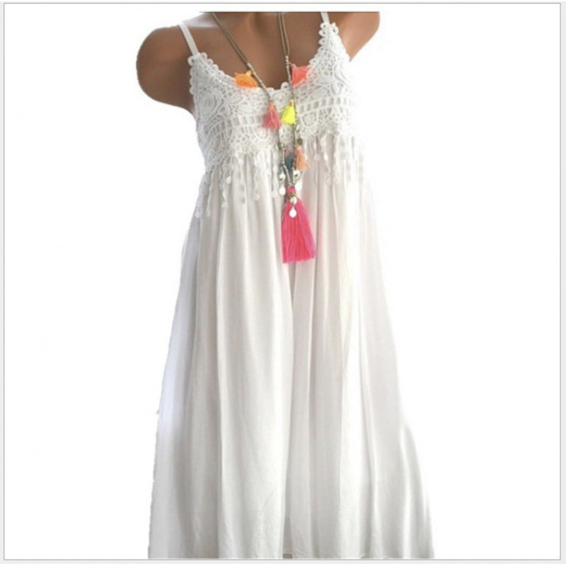 Levoire | Robe en dentelle sensuelle Blanc
