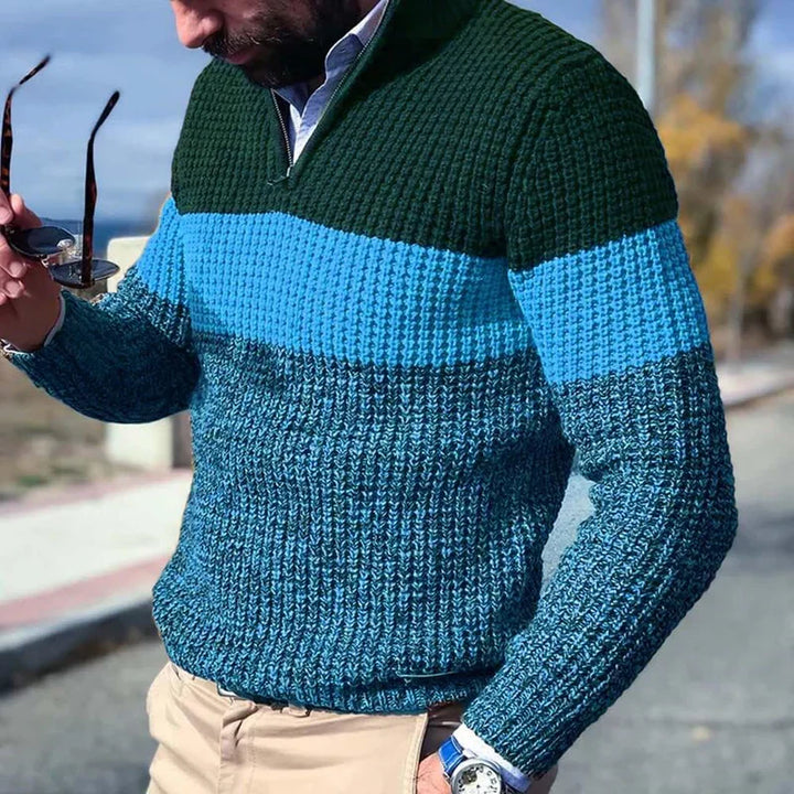 Levoire | Mode Consciente Pull Pour Hommes Vert