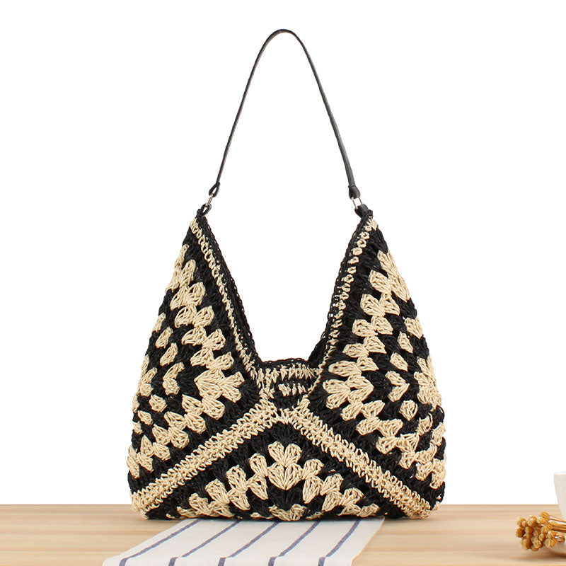 Levoire | En Paille Style Plage Noir