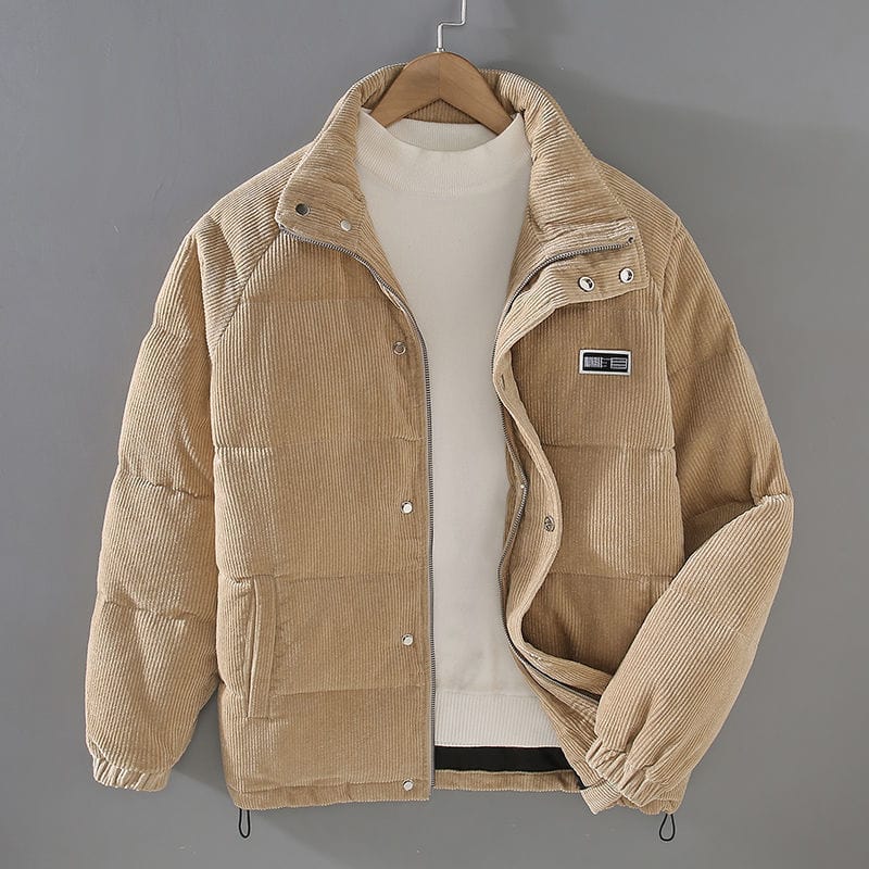 Levoire | Veste Unisexe Doublée Khaki