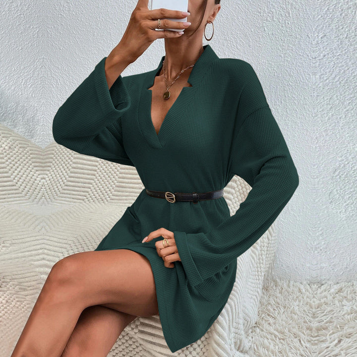 Levoire | Robe longue décontractée à poches multifonctionnelles