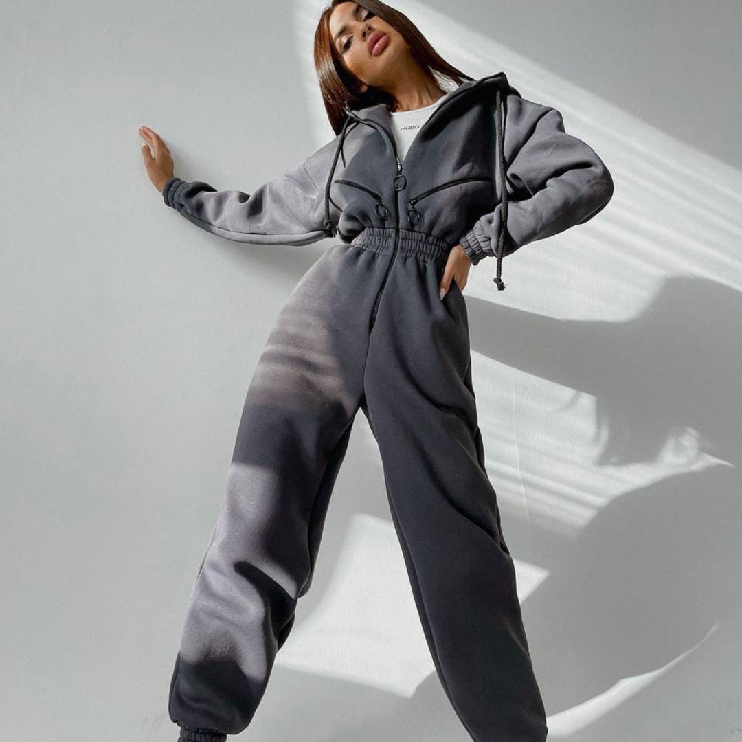Levoire | Ensemble De Maison Confortable De Haute Qualité Pour Femmes Gris foncé