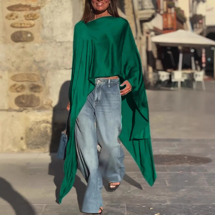 Haut surdimensionné tendance pour femmes avec une coupe fluide Levoire