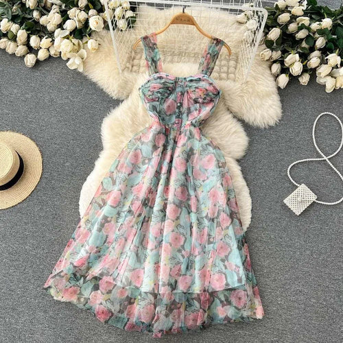 Levoire | Robe à fleurs française