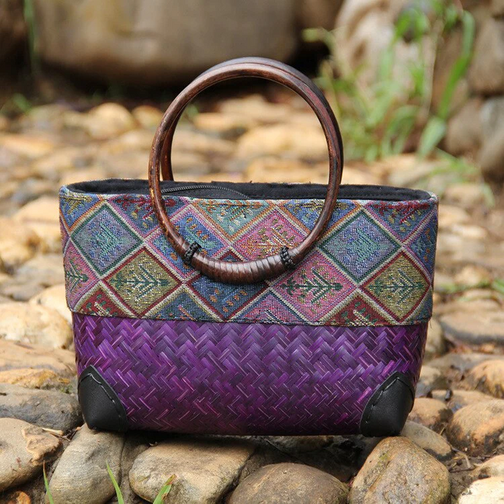 Levoire | Sac tissé à la main Lila