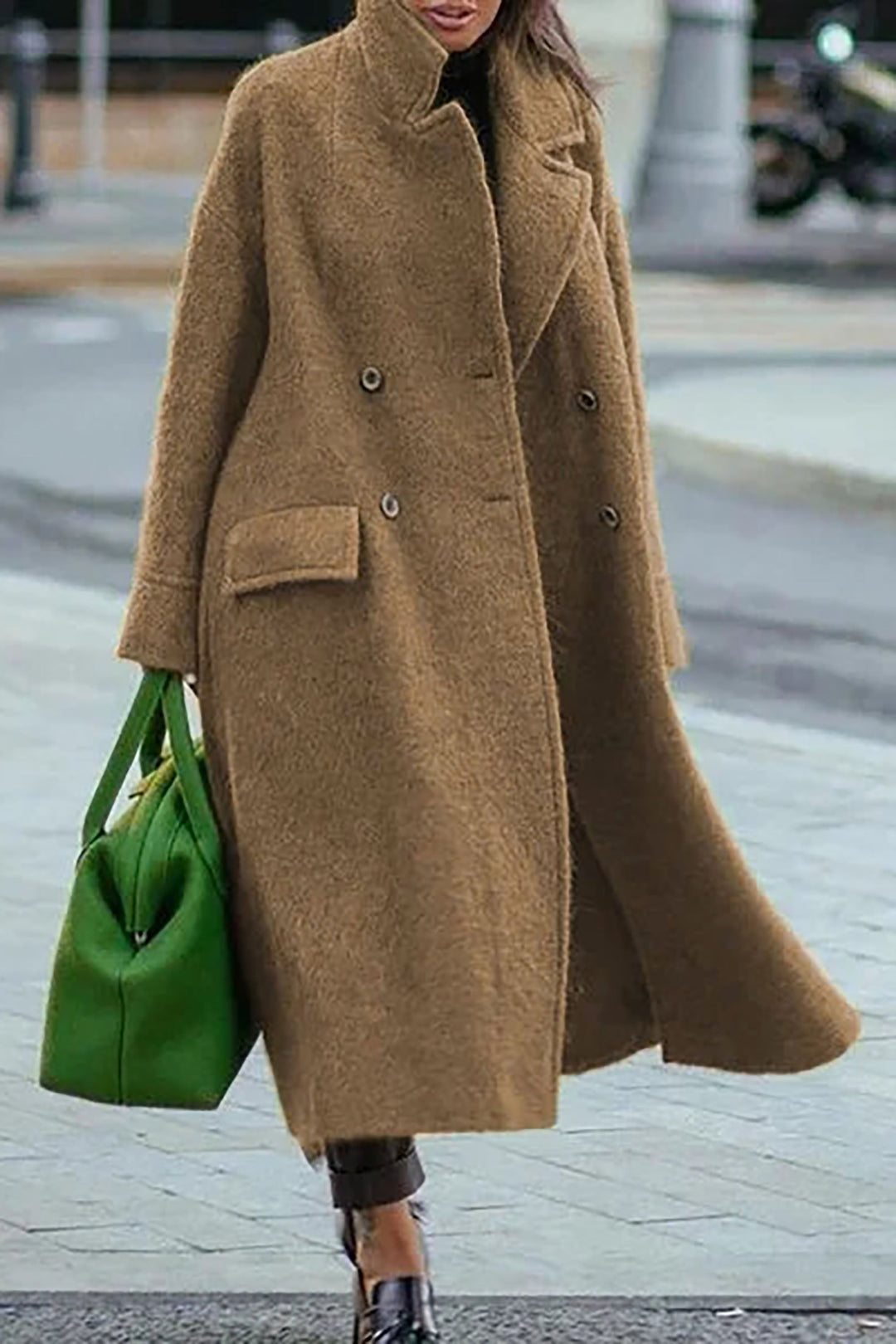 Levoire | Manteau minimaliste et isolé Marron