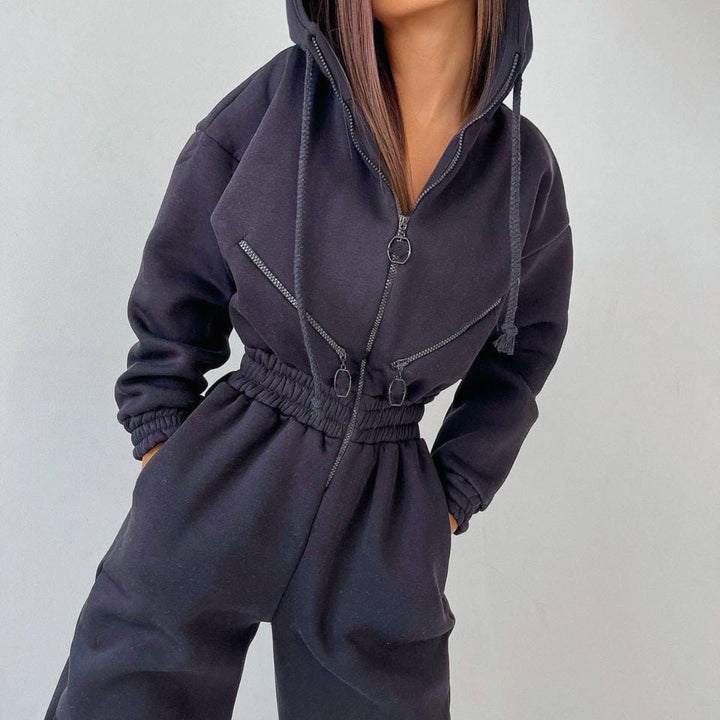 Levoire | Trendik Vêtements Ensemble de Combinaison à Capuche pour Femmes