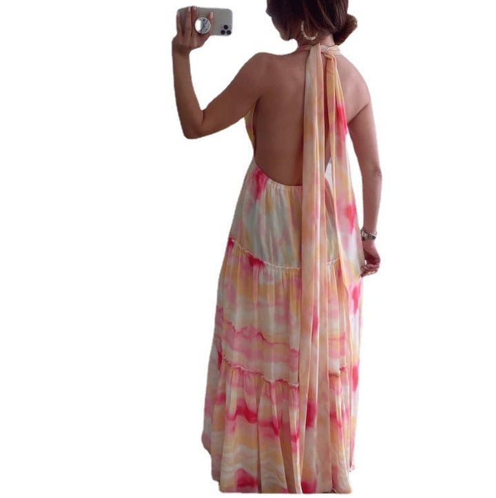 Levoire | Robe irrégulière avec dos décolleté tendance