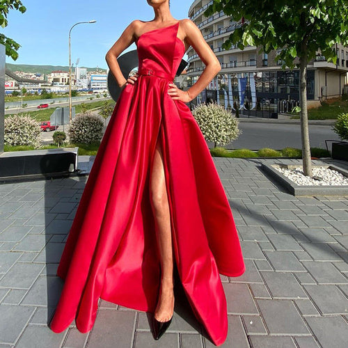Levoire | Élégant Sexy Fendu Maxi Robe