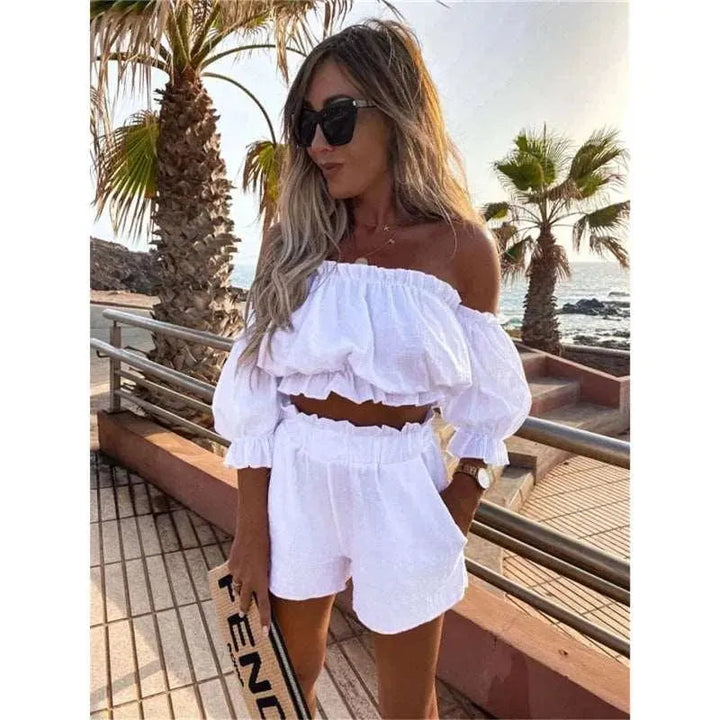 Levoire | Robe deux pièces à épaules nues