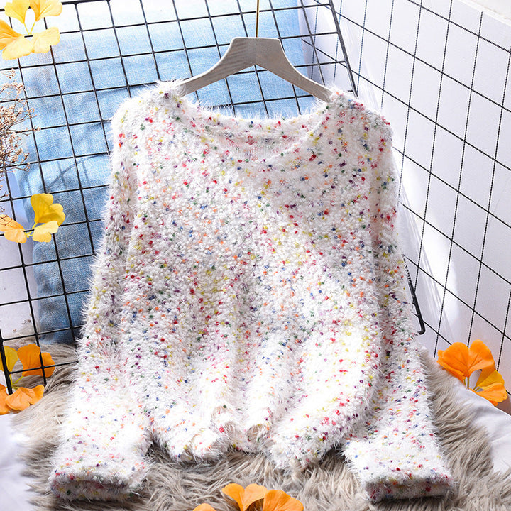 Levoire | À Pois Coloré Blanc Taille Unique