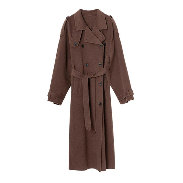 Manteau en laine surdimensionné pour femmes Avriane