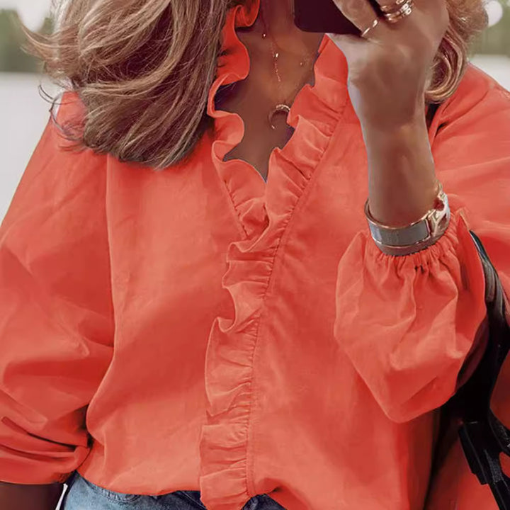 Blouse élégante pour femmes avec détail froncé Levoire