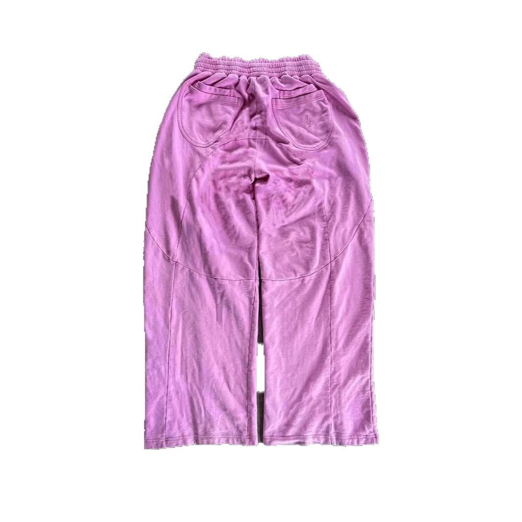 Pantalons de loisirs amples pour femmes avec taille élastique et grandes poches latérales Levoire