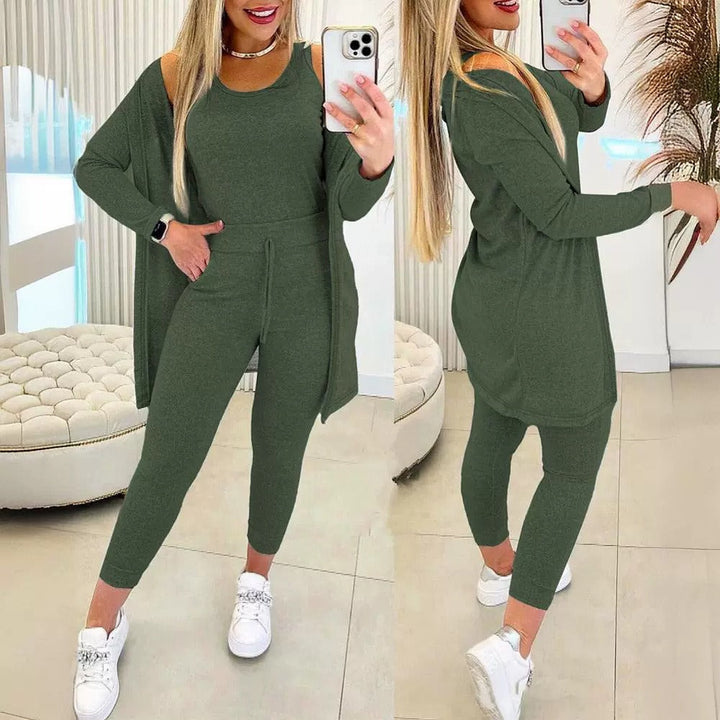 Levoire | Ensemble Confort Chic Vert foncé (Presque épuisé)