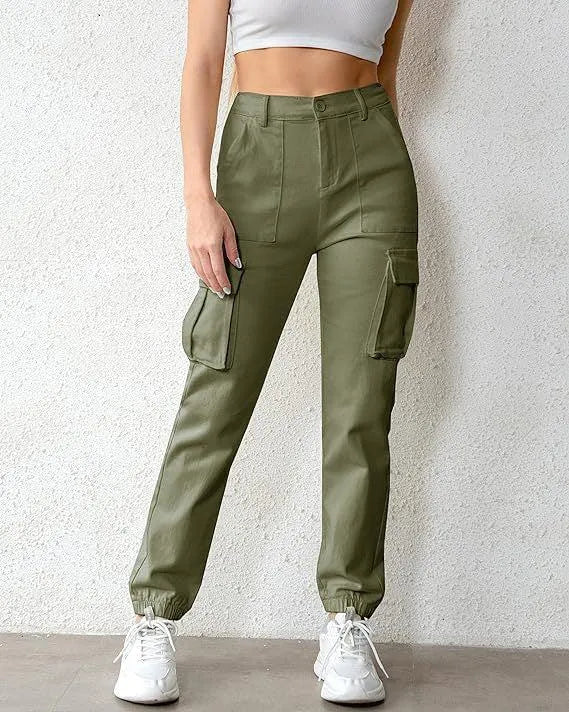 Levoire | Pantalons de loisirs pour femmes Vert