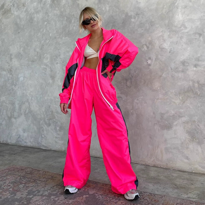 Levoire | Trendik Contraste Veste Tricot Chemise Pantalon Survêtement