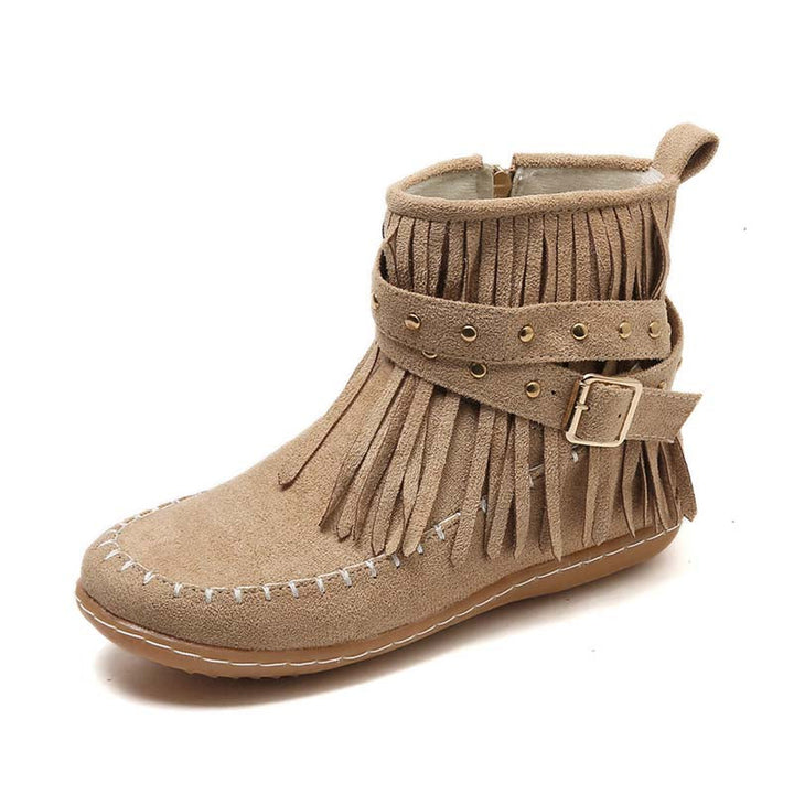 Levoire | Bottines Boho Avec Ornements Et Boucles Pour Femmes
