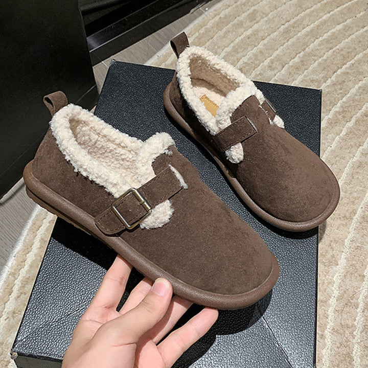 Levoire | Luxe Chaussures Douillettées Avec Boucle Pour Femmes