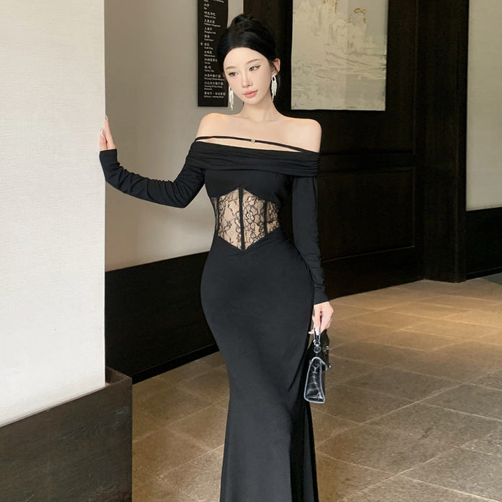 Levoire | Meritähti-Robe À Manches Longues Réductrice De Taille Slim Fit Robe