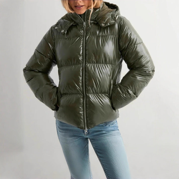 Femme Veste d'hiver en duvet tendance