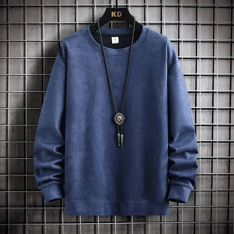 Levoire | Veste en cuir pour hommes Bleu