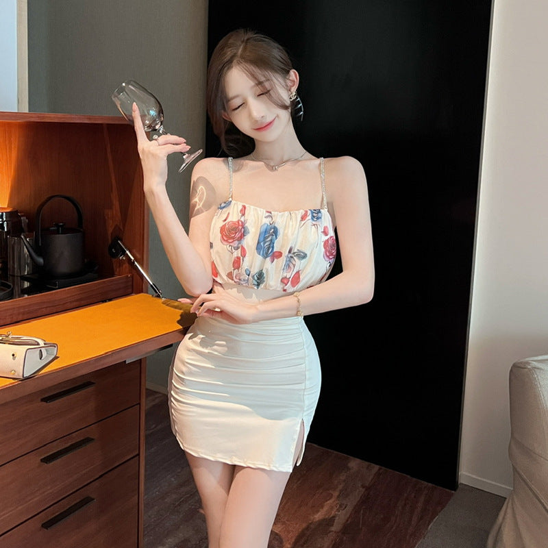 Levoire | Robe Bodycon à forme en béton Blanc