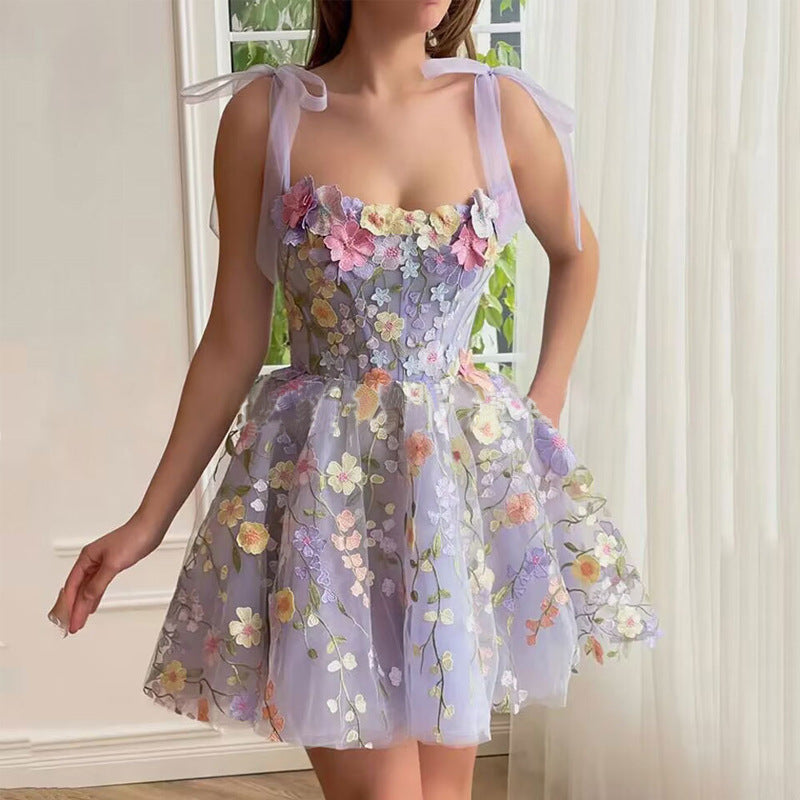 Levoire | Bodycon à bretelles spaghetti Aistillinen dress Hellpurppura