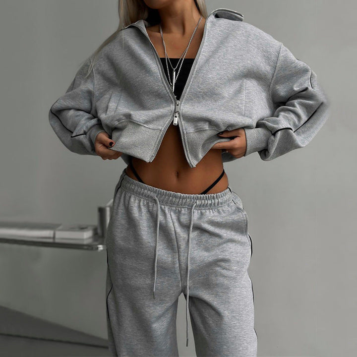 Levoire | Veste de sport à cordon Ensemble de pantalons longs