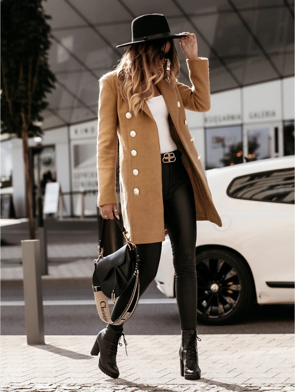 Levoire | Manteau Élégant Uni