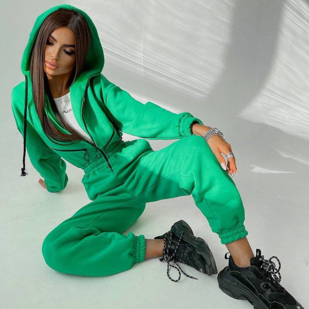 Levoire | Trendik Vêtements Ensemble de Combinaison à Capuche pour Femmes