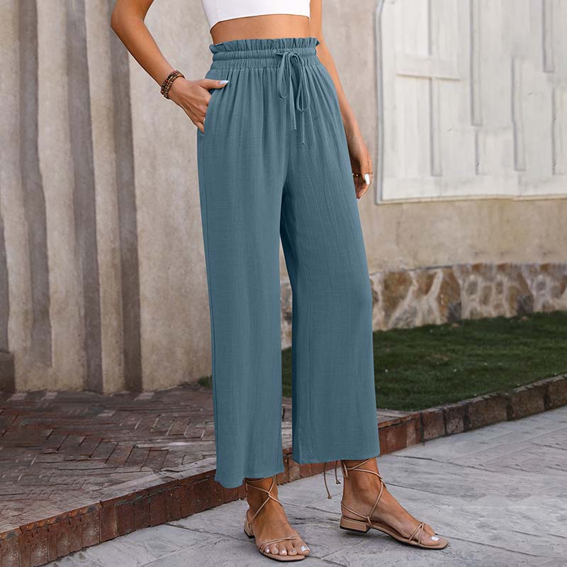 Levoire | Pantalon Décontracté De Couleur Unie