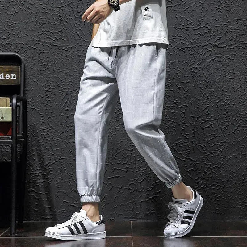 Levoire | Pantalons larges à taille haute Helle Gris