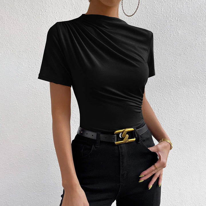 Robe ajustée femme avec un design drapé élégant Levoire
