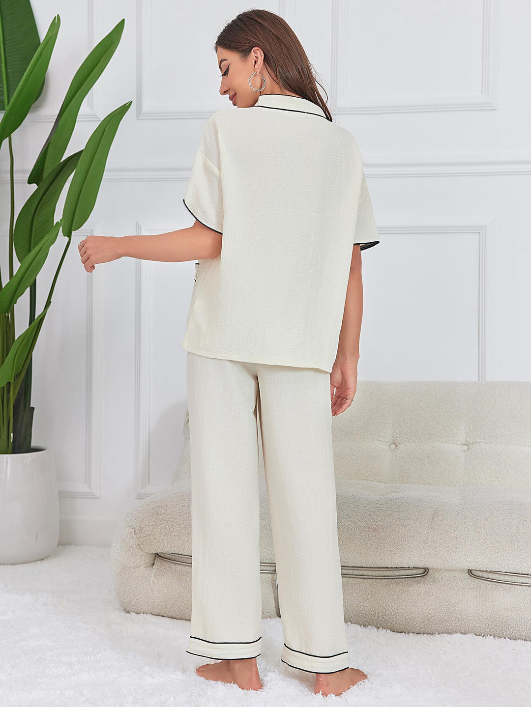 Levoire | Pyjama Doux À Boutons
