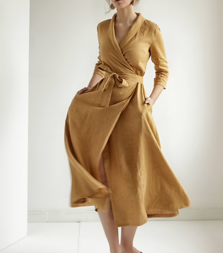 Levoire | Jumpsuit Élégant I Coupe Moderne Jaune