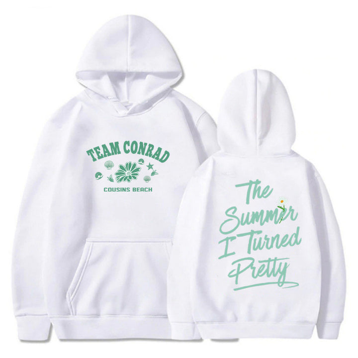 Sweat à capuche pour femmes avec imprimé floral et imprimé créatif Levoire