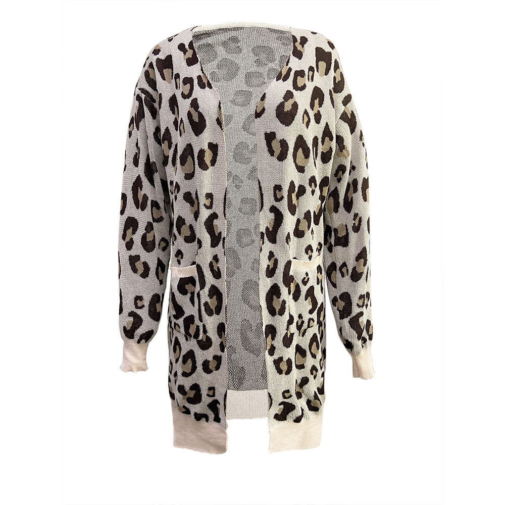 Gilet pour femmes avec motif léopard et poches pratiques Levoire