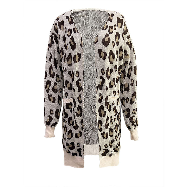 Gilet pour femmes avec motif léopard et poches pratiques Levoire