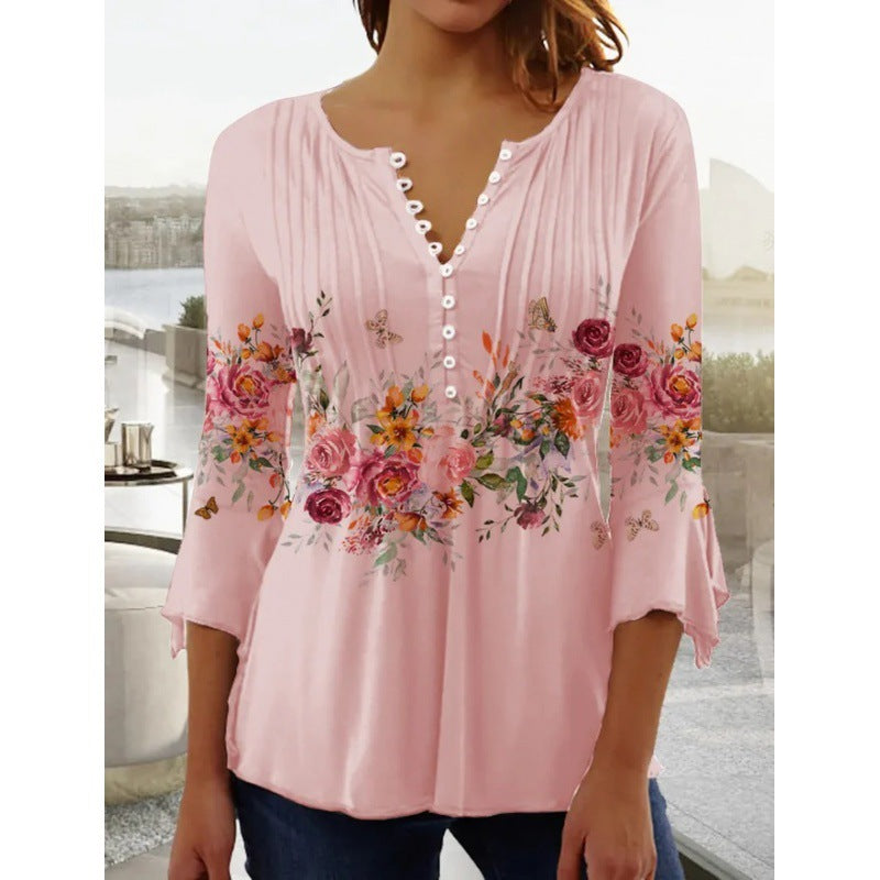 Levoire | Blouse Imprimée Avec Décolleté Élément 2