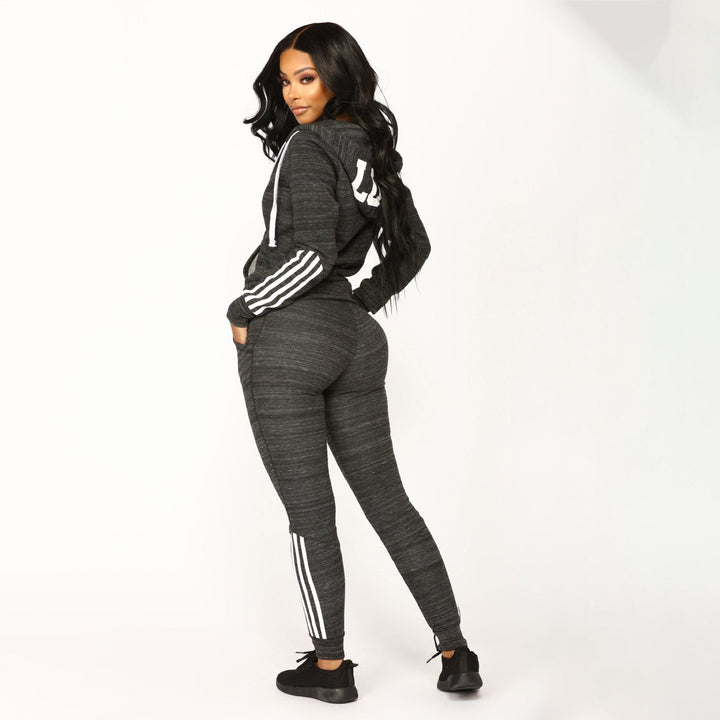 Levoire | Sweatshirt Vêtements de sport Pantalon long Set Gris