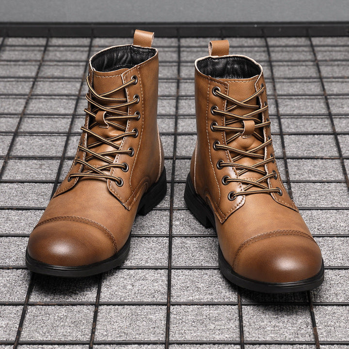 Levoire | Bottes Cheville Cuir Véritable