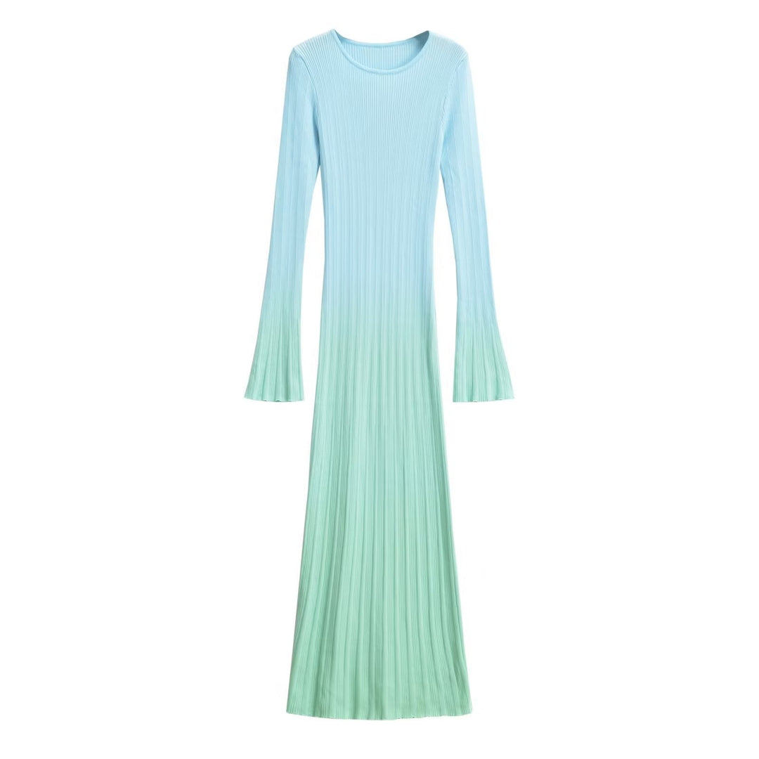 Levoire | Robe Longue Slim Fit Dégradé