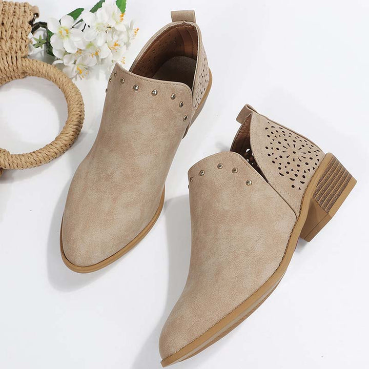 Levoire | Chaussures Retro Korok Avec Ouvertures Pour Chevilles Pour Femmes