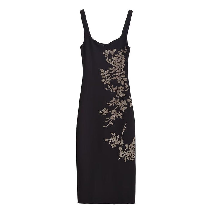 Levoire | Sweet & Bare Robe Babydoll d'été sans bretelles Noir
