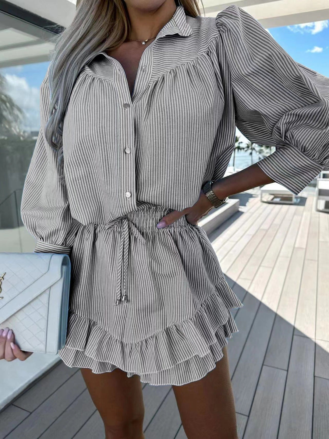 Levoire | Ensemble pour femmes Gris